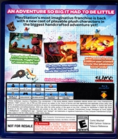 Sony PlayStation 4 Little Big Planet 3 Day 1 Edition Back CoverThumbnail